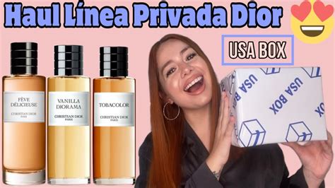 línea privada dior perfumes